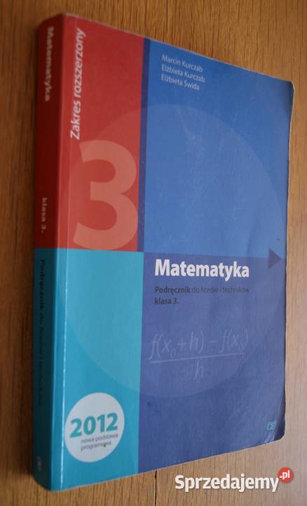 M Kurczab E Kurczab E Świda Matematyka 3