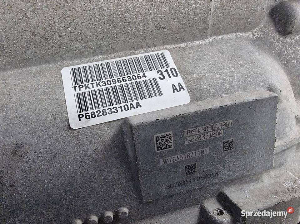 SKRZYNIA AUTOMATYCZNA DODGE CHARGER 36 osobowe Lipno