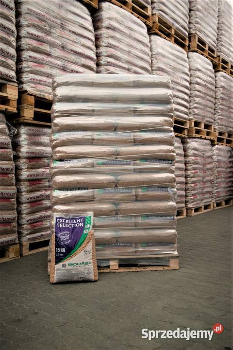 Pelet drzewny Pellet Excellent Kurier Bydgoszcz kujawsko-pomorskie sprzedam