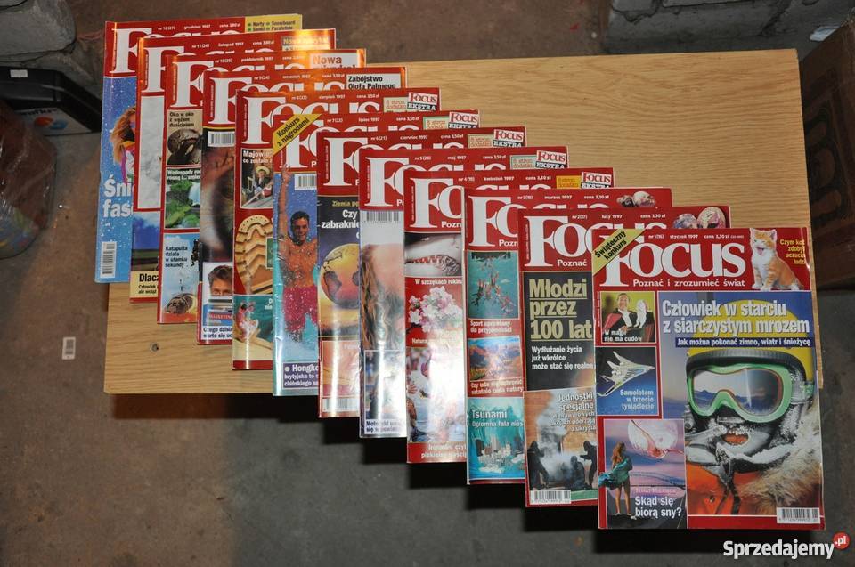 Magazyn Focus roczniki 1995 do 2006 Mielec