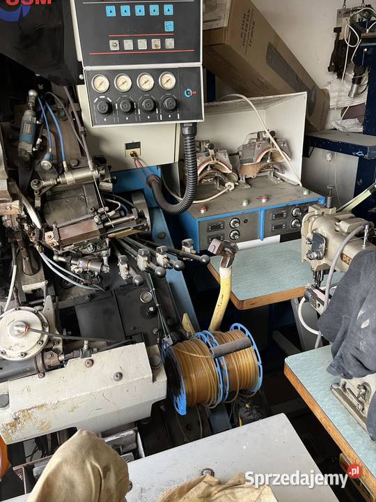 Ćwiekarka Czubków USM102 i Pięt i inne maszyny