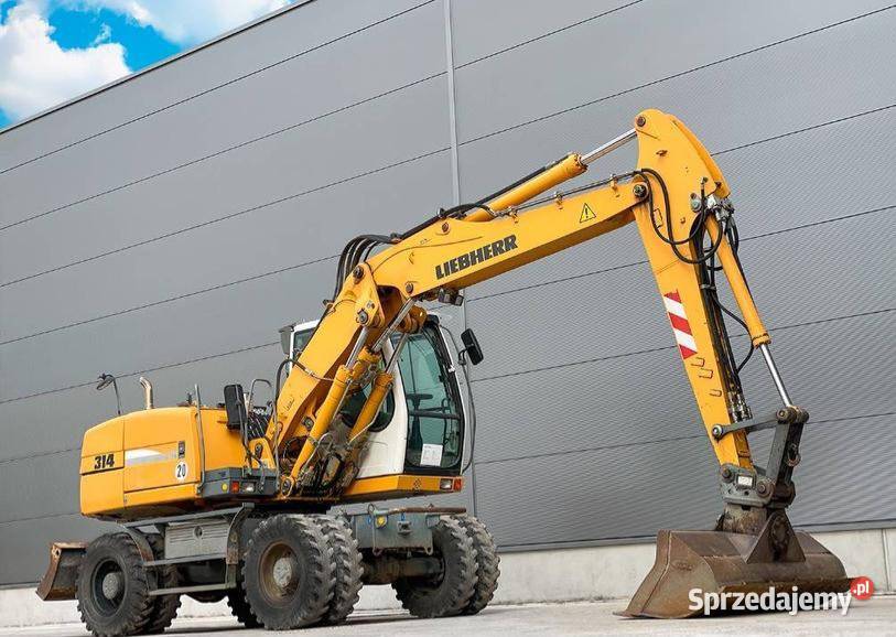 Ladowarka kolowa Liebherr A 314 Litronic Kabina mazowieckie Warszawa