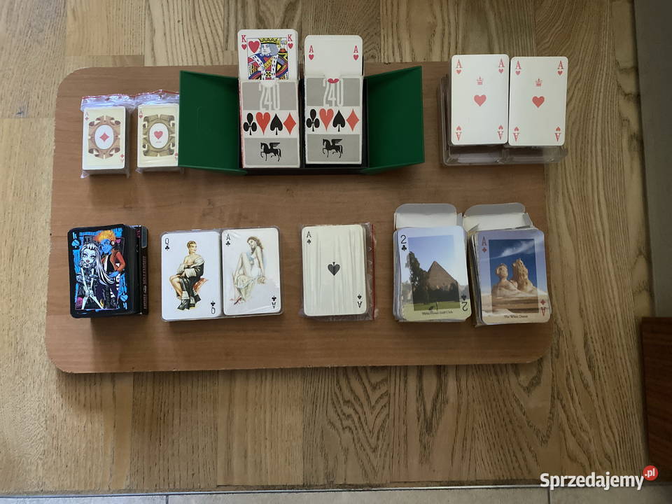 Karty do gry kolekcjonerów Warszawa