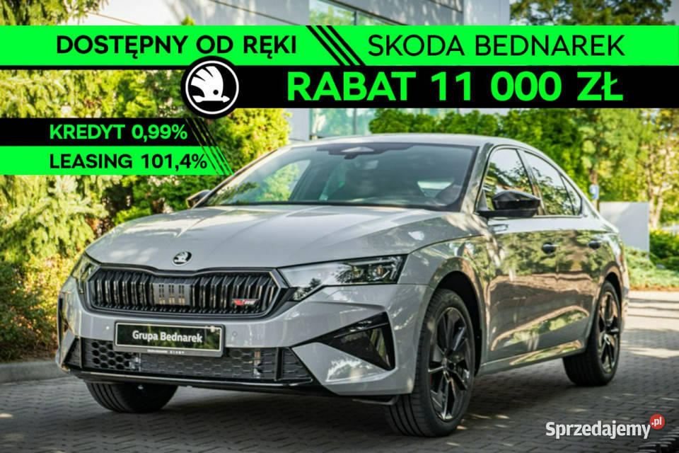 koda Octavia Octavia FL RS 20 TSI 265 DSG Sedan / Limuzyna Łódź