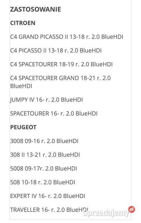 Sprzęgło Peugeot 308 Citroen c4 Blue Hdi Valeo Układ napędowy Płock