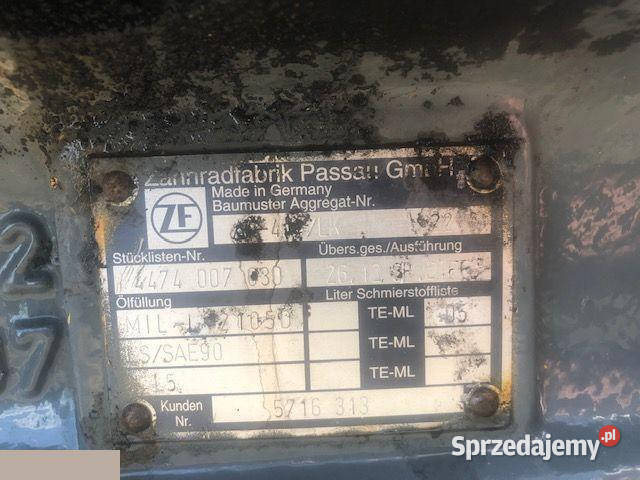 Most napędowy ZF AP415LK Półoś Jastrzębniki