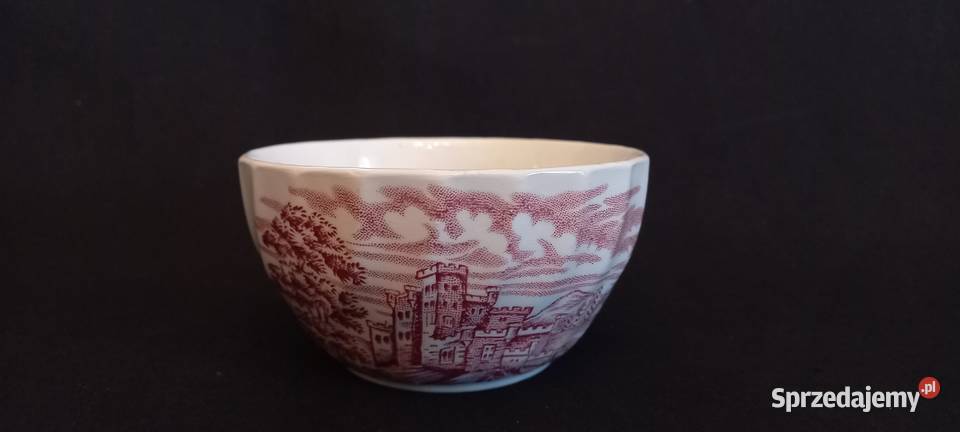 Cukiernica angielska British Anchor Olde Country Porcelana i szkło Chełm