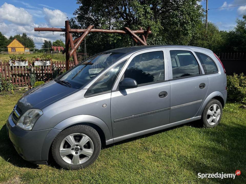 Opel Meriva 14 benzyna gaz srebrny Szydłowiec