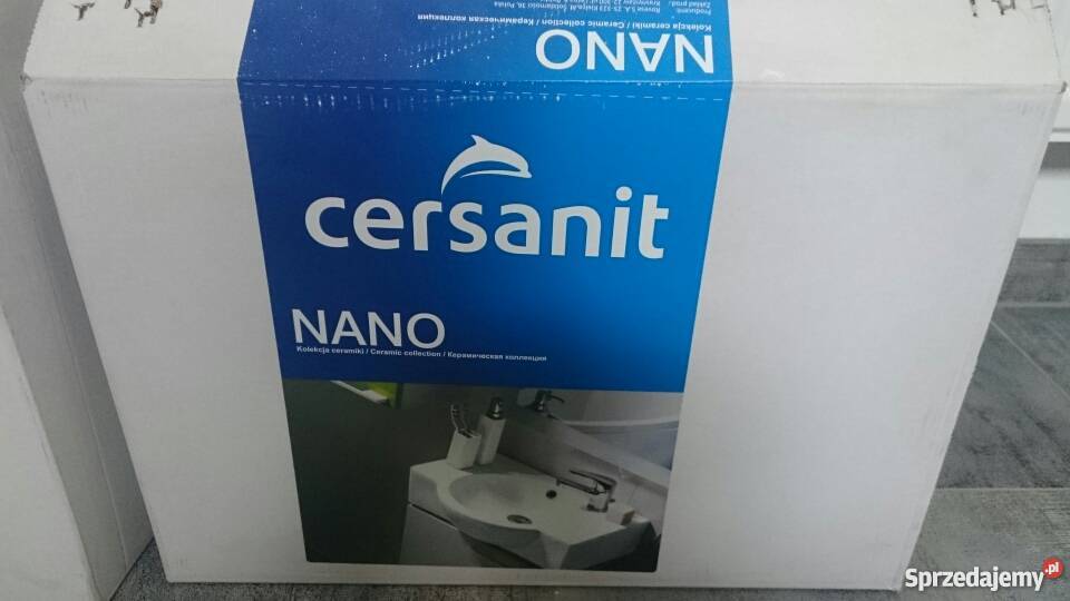 Umywalka z szafką i wc Cersanit Nano NOWE taniej Wrocław
