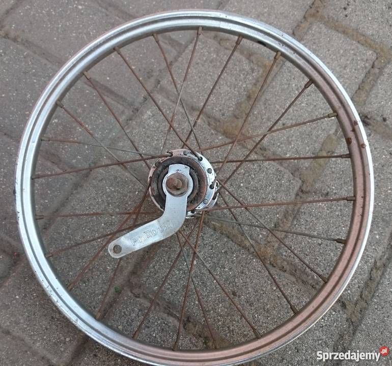 Koło rower dziecięcy reksio szarik piksi PRL 16 wielkopolskie Ostrów Wielkopolski