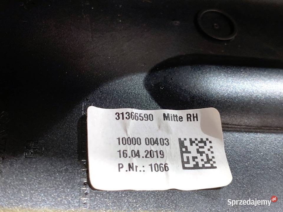 KRATKA NAWIEWU PRZÓD VOLVO S90 II 31366590