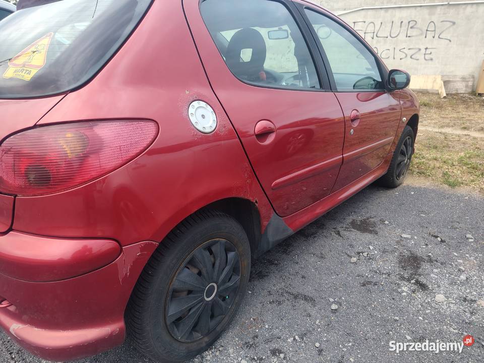 Peugeot 206 14 benzyna 75 2007r Zielona Góra