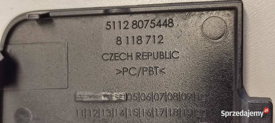 BMW F44 218I ZAŚLEPKA ZDERZAKA HAKA TYŁ C3M