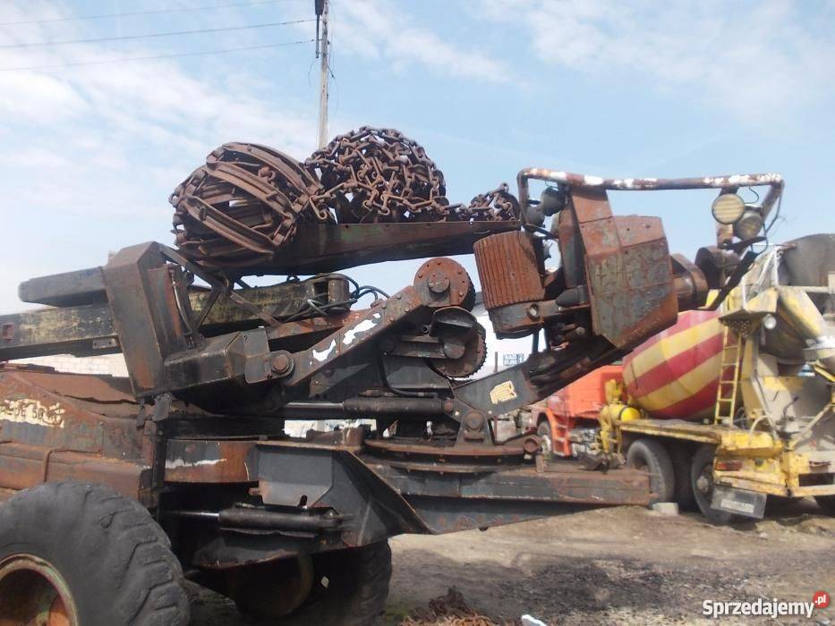 Harvester Traktor Leśny Lokomo 929 głowica leśna lubelskie Rejowiec Fabryczny