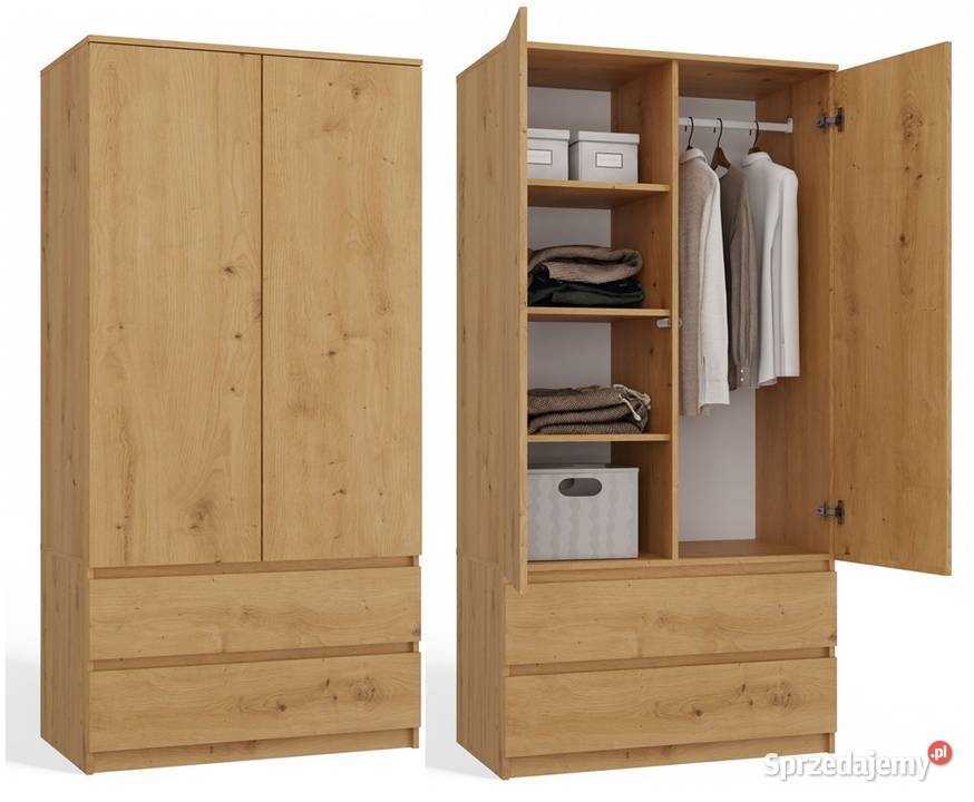 Szafa Malwa SS90 Dąb Artisan