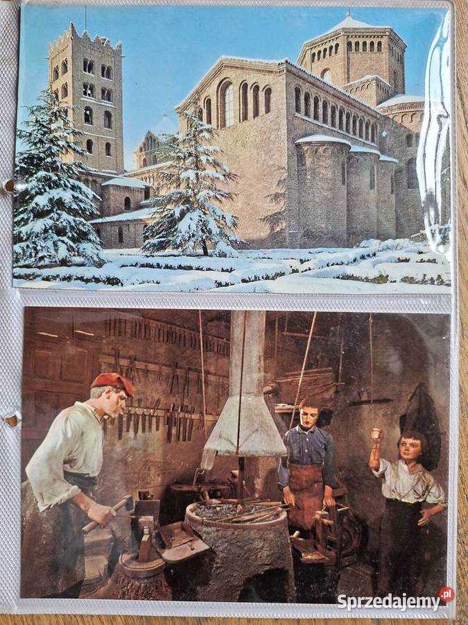 Hiszpania Ripoll pocztówki 4 Książki i Podręczniki Kraków