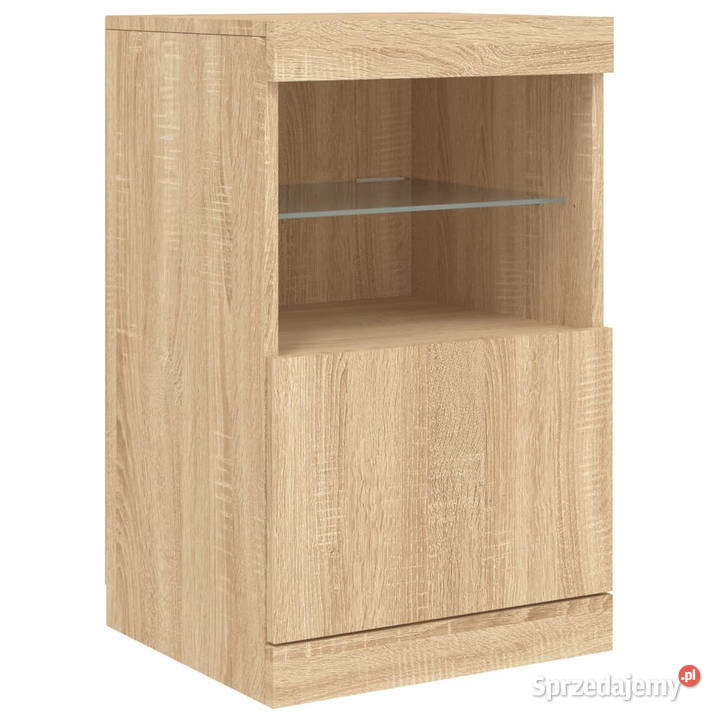 Szafka z oświetleniem LED dąb sonoma 41x37x67 Warszawa
