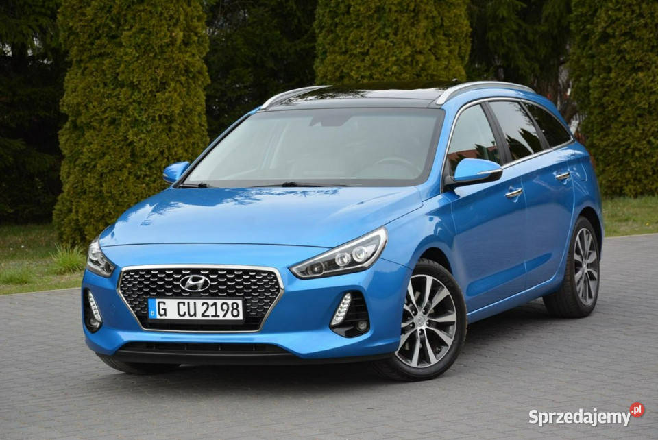 Hyundai i30 Panorama Ful Led Duża Navi Kamera immobilizer i30 mazowieckie Ostrów Mazowiecka