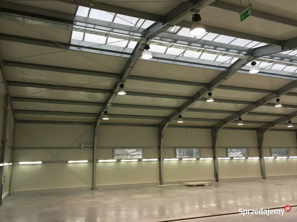 HALA MAGAZYN 1350m2 PLAC 3300m2 HALA MAGAZYNOWO Miszewko