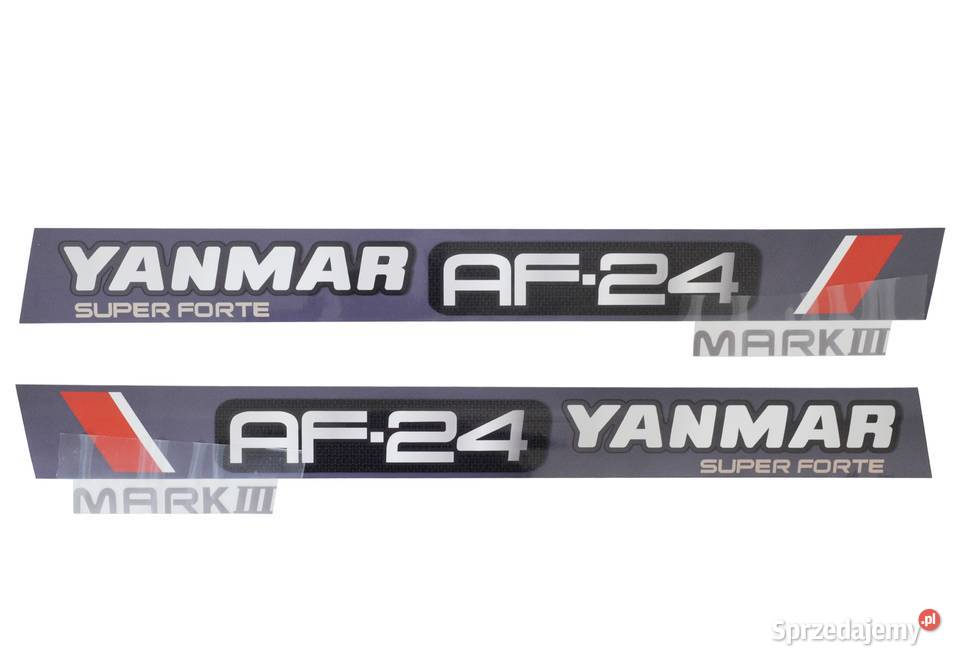 Naklejki Yanmar AF24 MARK III Tajęcina sprzedam