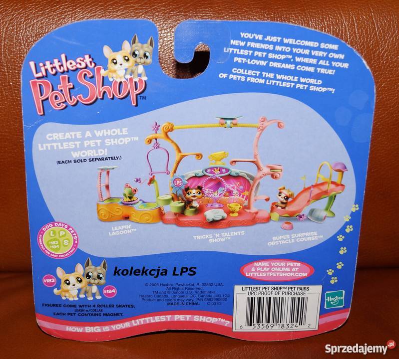 LPS ZESTAW dog 184 UNIKAT Littlest Pet Shop Rybnik