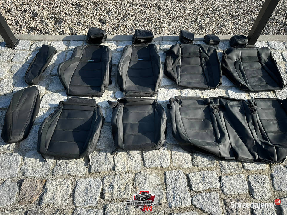 POKROWCE Oryginalne Zestaw Skóra na Fotele Pasłęk