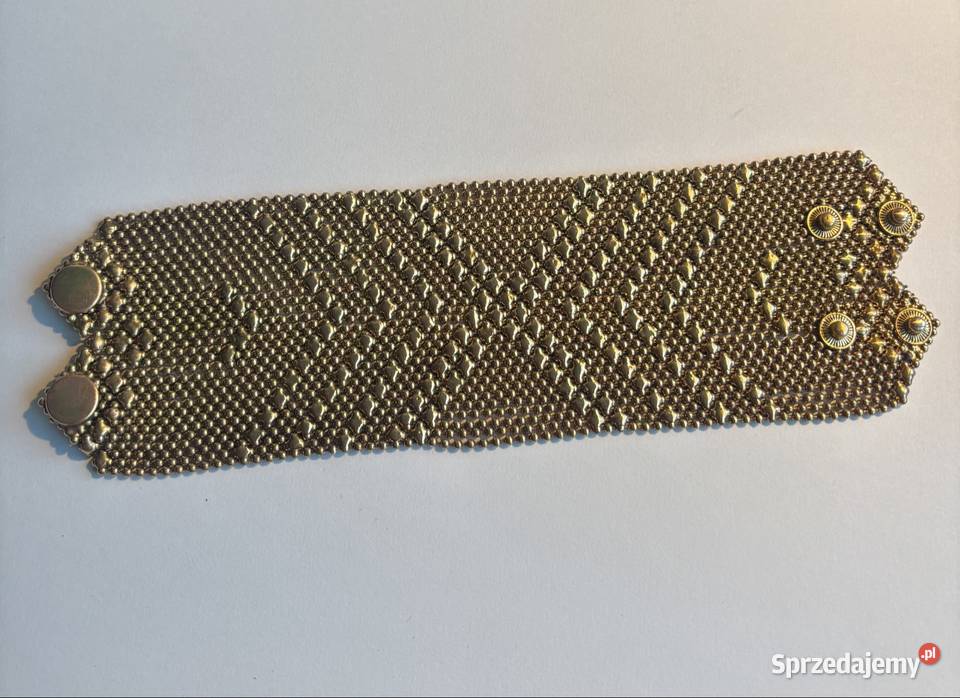 Bransoletka koraliki z mosiądzu kujawsko-pomorskie Bydgoszcz sprzedam