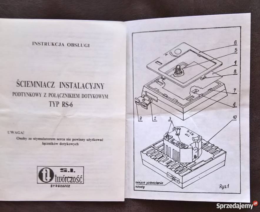 Instrukcja Obsługi Ściemniacz Instalacyjny Wrocław