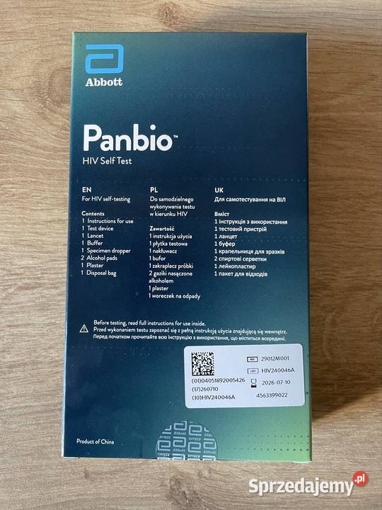 Abbott Test na HIV do samodzielnego wykonania Toruń