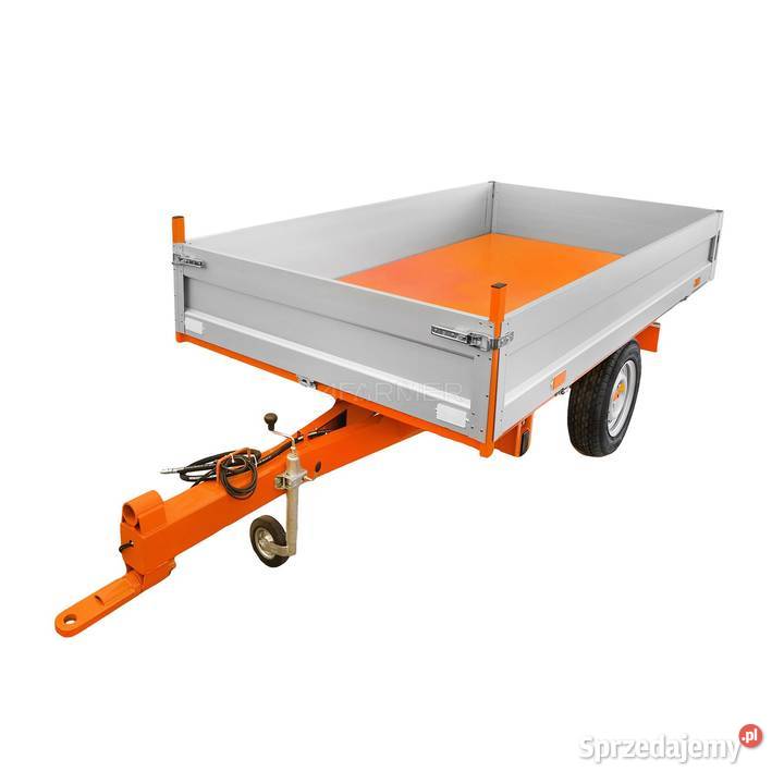 Przyczepa rolnicza jednoosiowa 2T ALU Geograss Tajęcina