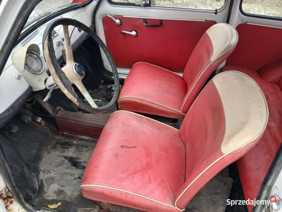 Włoski Fiat Nuova 500 F 1965 Kraśnik