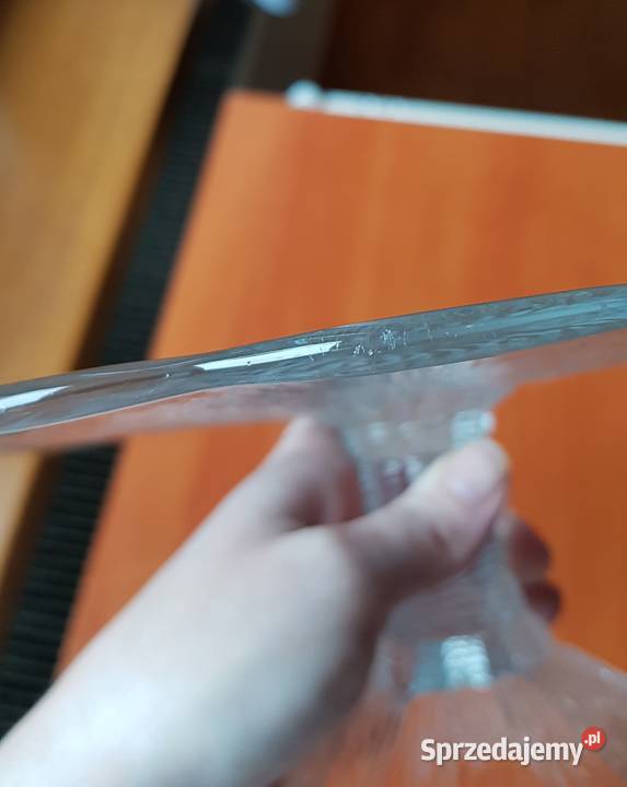 Tortownica Cora Ząbkowice szkło PRL Dąbrowa Górnicza