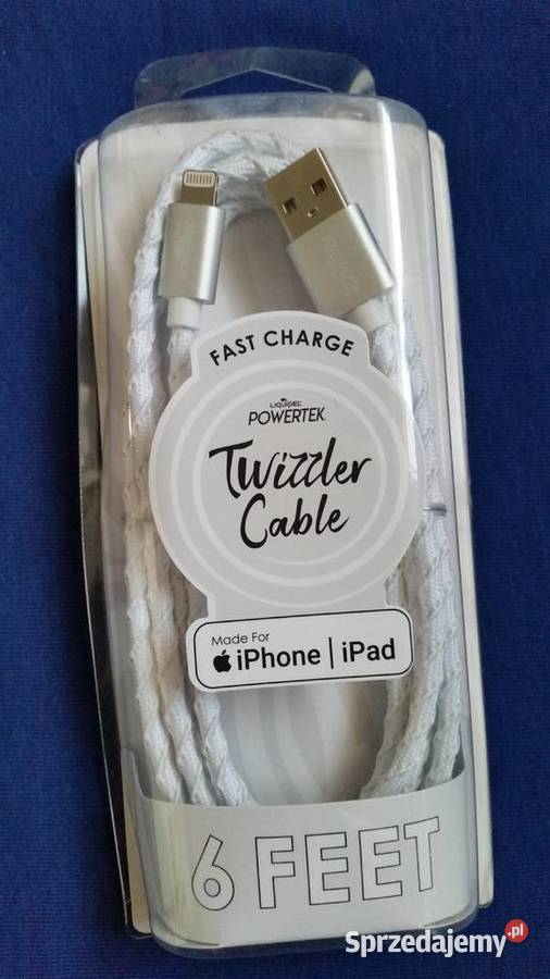 Kabel iPhone/iPad - Liquipel Powertek Twizzler Cable