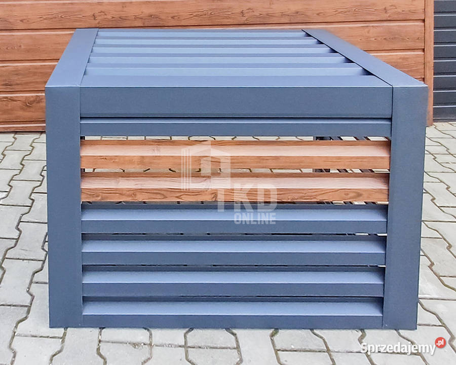 Osłona Klimatyzatora 90x50x70 Antracyt Zabudowa