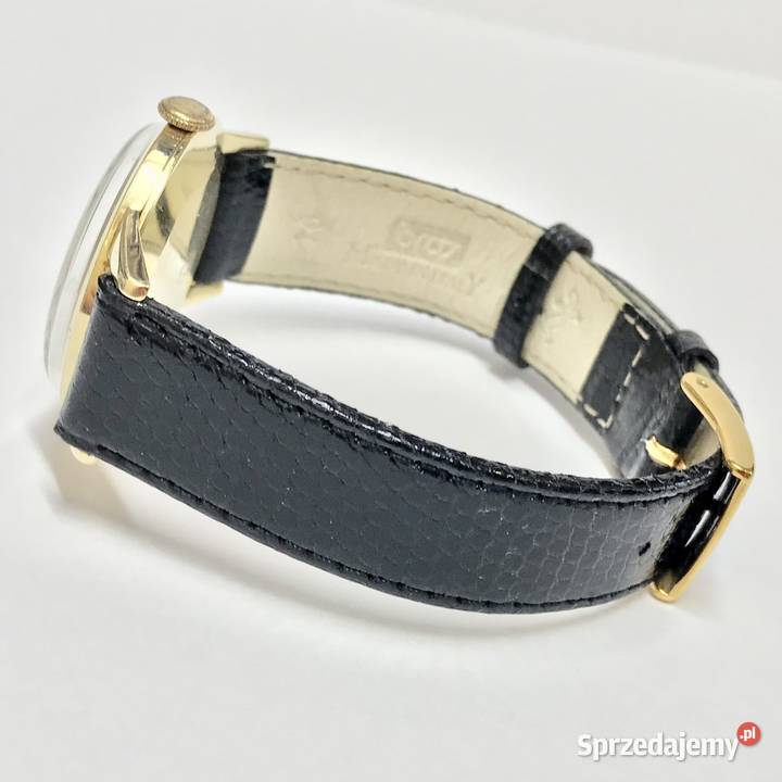 WAGNER 21 Rubis INCABLOC Złoty zegarek męski 585 Męskie Warszawa