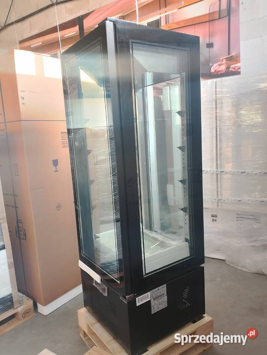 Witryna cukiernicza Słupek Tefcold NOWA CZARNA Stargard