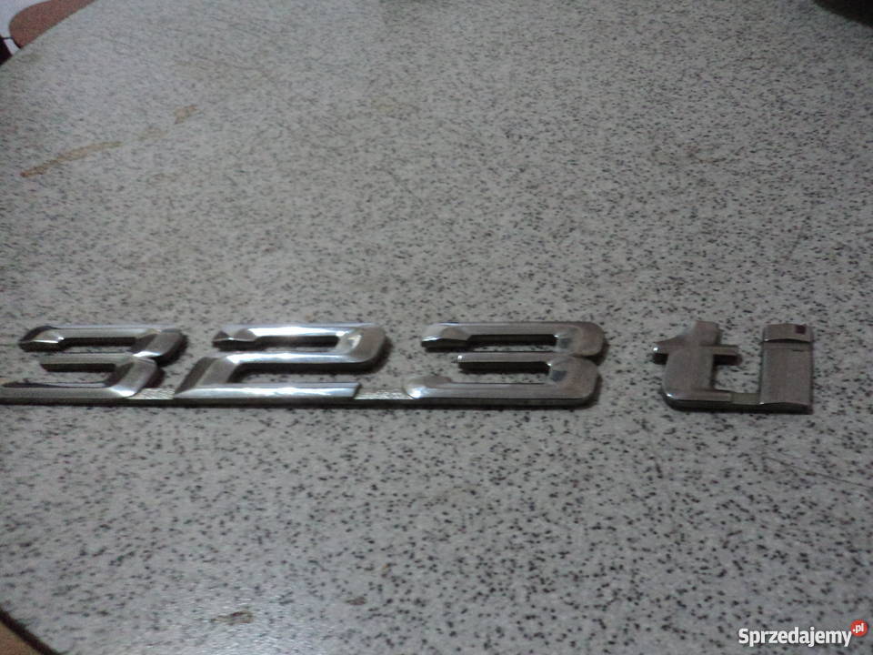 znaczek emblemat bmw e36 323ti Karoseria Aleksandrów Łódzki