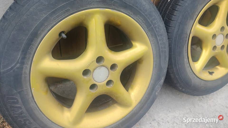 alufelgi z oponami 5x100 golf skoda seat kujawsko-pomorskie Unisław