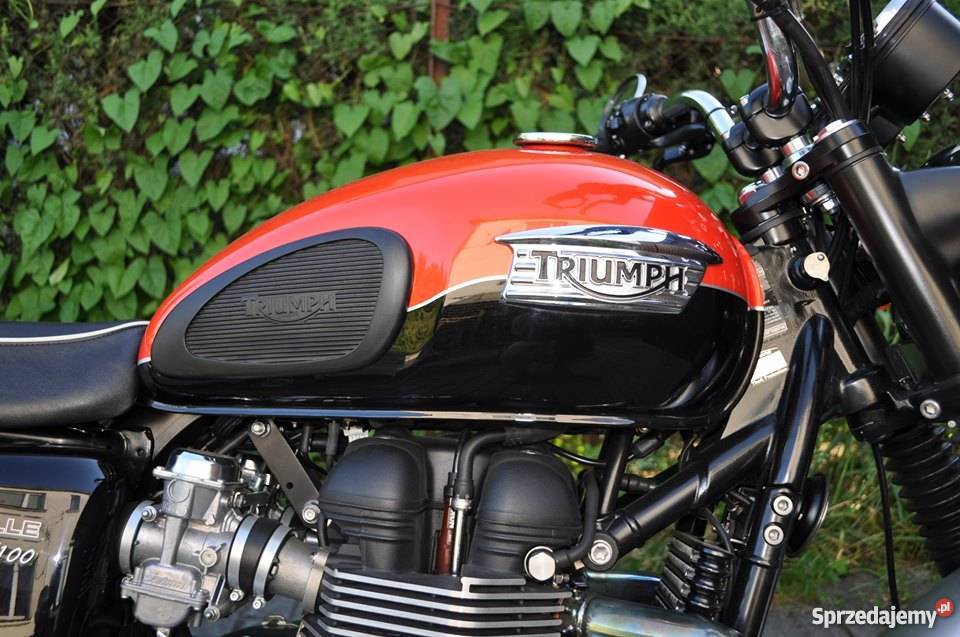 Triumph Bonneville T100 15 5300 mil naked Rzeszów