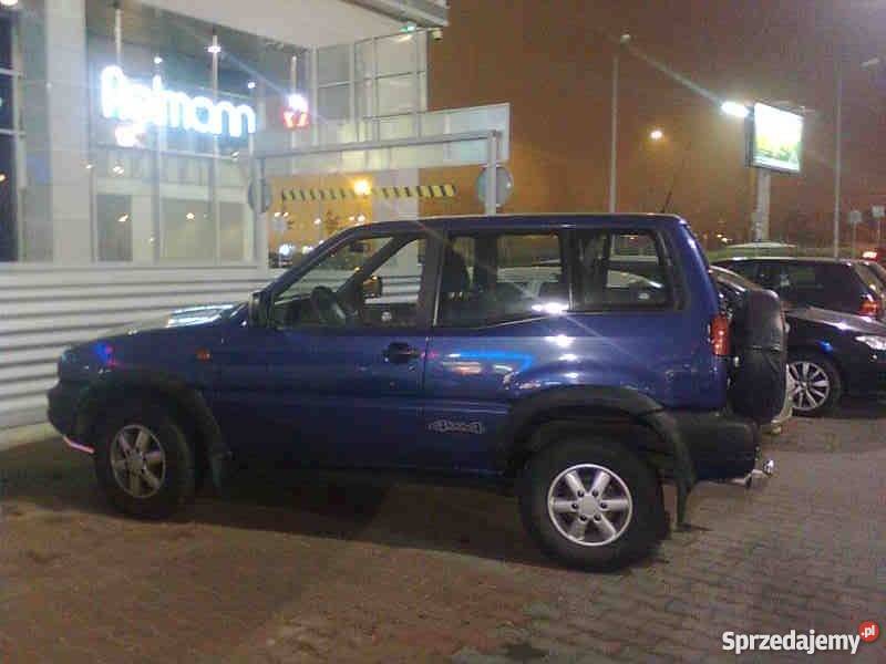 Nissan Terrano II 24 benz 3drzwiowy 1996r homologacja na ciężarowe Terrano wielkopolskie Poznań