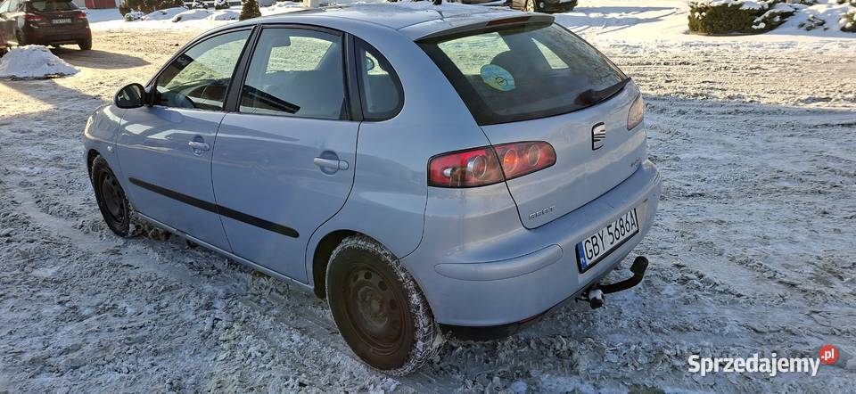 Seat Ibiza 19 TDI 2004 r hak klima ważne opłaty Chojnice