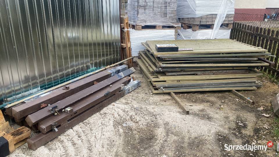 Ogrodzenie panelowe kompletne do montażu: bramy, panele, furtki słupki