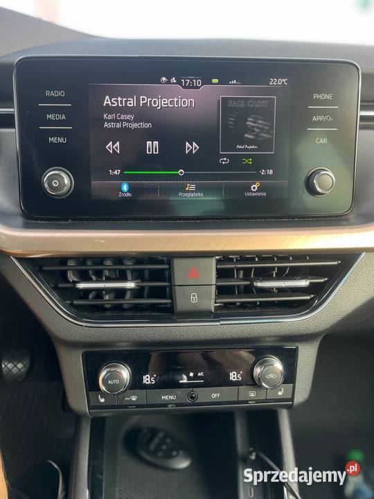 Skoda Scala niski przebieg 60 benzyna Opole