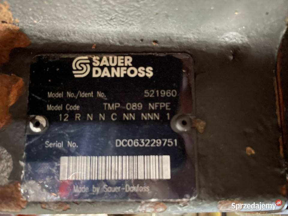 Pompa jazdy hydrostat Sauer Danfoss 521960 Jastrzębniki