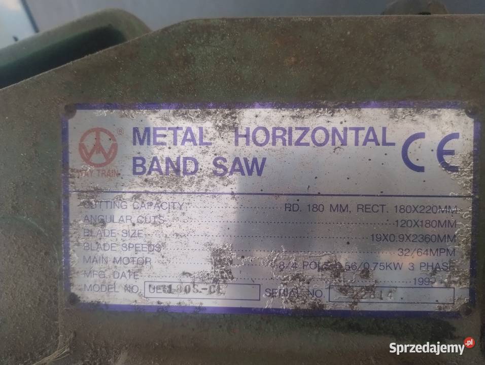 Piła tasmowa Głubczyce