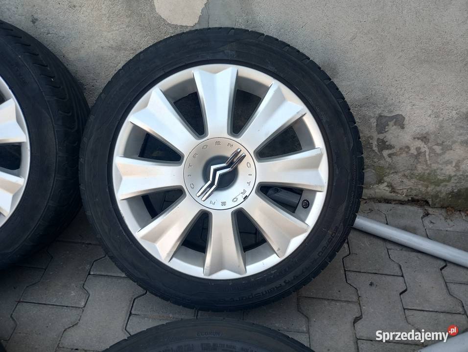 Alufelgi 17 4x108 CITROEN C4 C5 Picasso Peugeot Samochodowe kujawsko-pomorskie Włocławek sprzedam