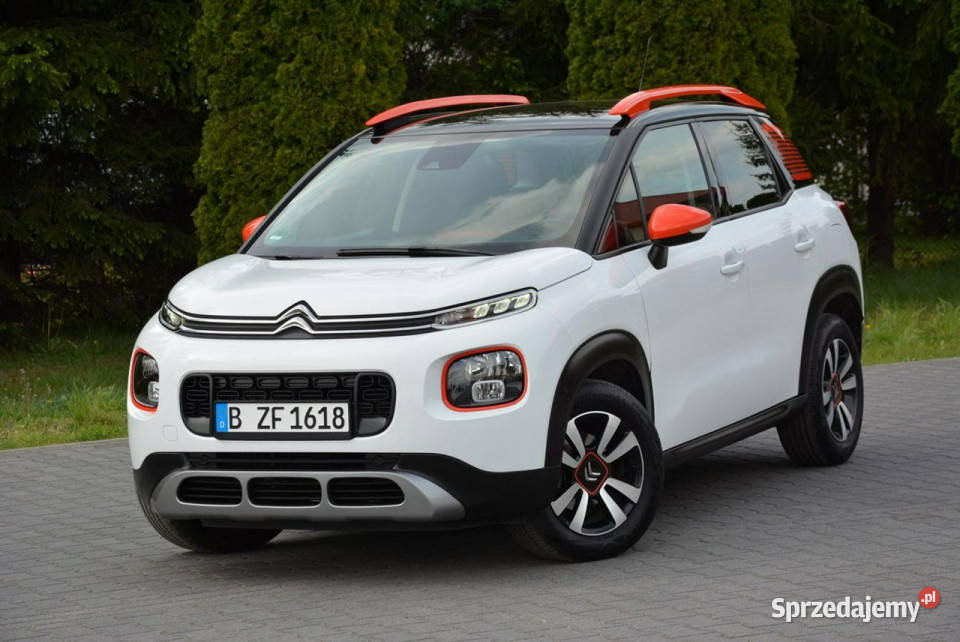 Citroen C3 Aircross 54 przebieg Shine Red Pack isofix Ostrów Mazowiecka
