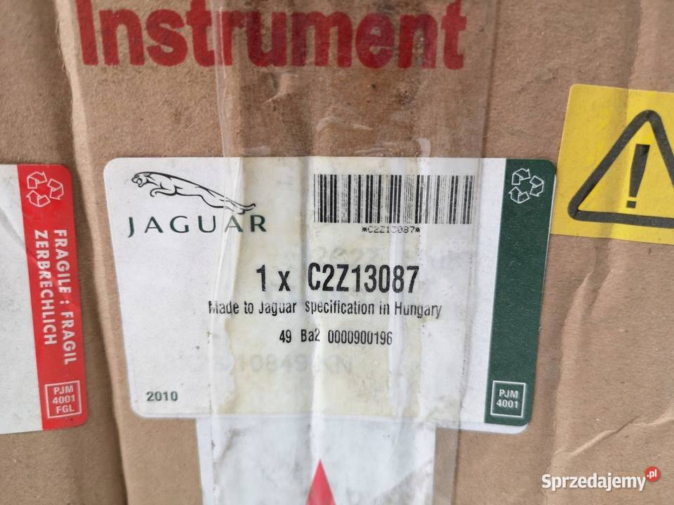 LICZNIK ZEGAR ZEGARY JAGUAR XF 27 D V6 NOWY