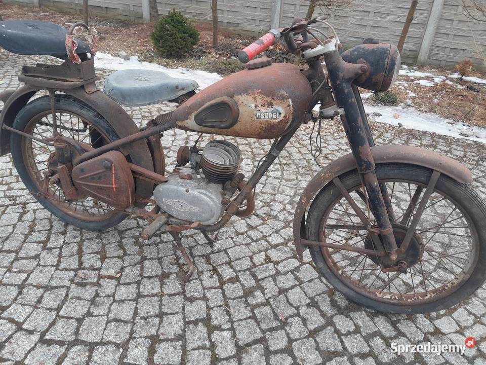 Full oryginał Csepel 125 T 1952 Tychów Nowy