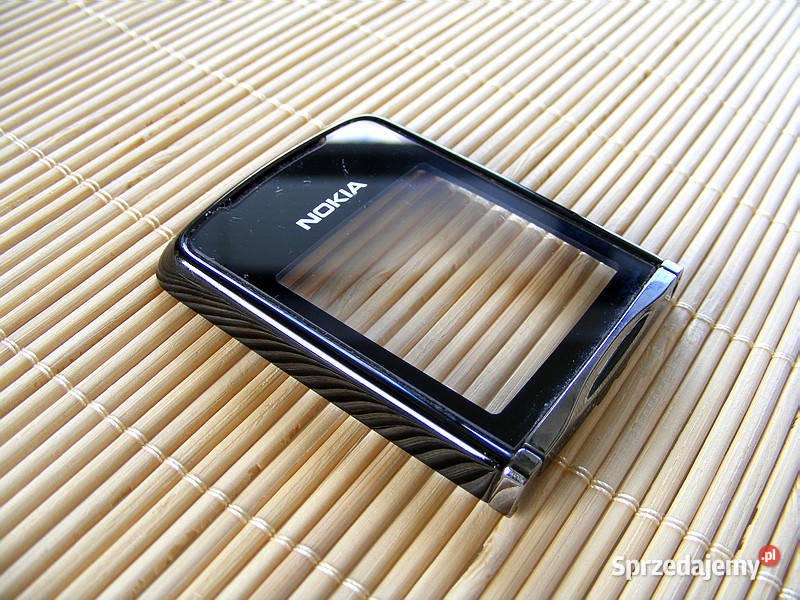 Obudowa górna z szybką Nokia 8800 Sirocco Black łódzkie Łódź